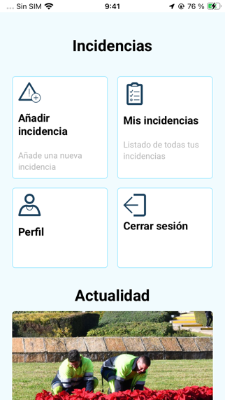 Incidencias Tomares iPhone screenshot 6 - Utilities app
