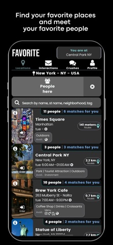 Favorite - dating app screenshot