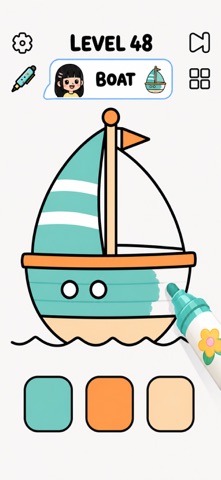 Draw & Color: Shape Match Screenshot 2 of 7