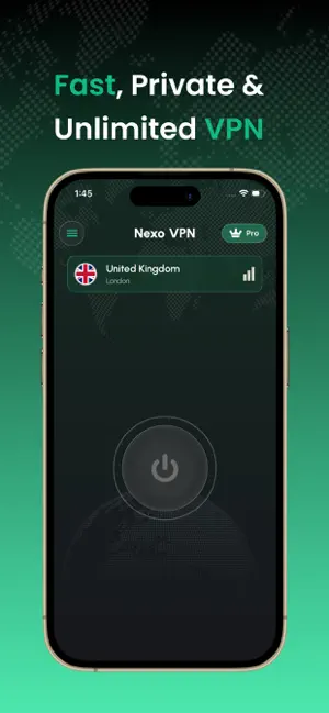 Nexo VPN screenshot 2