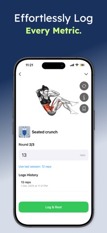 WorkoutNow: AI Fitness Coach iPhone screenshot