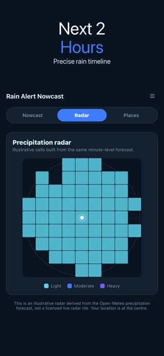 Rain Alert Nowcast Screenshot 2 of 3