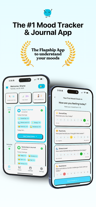 Mood Tracker & Journal: Moodly Screenshot 1 of 9