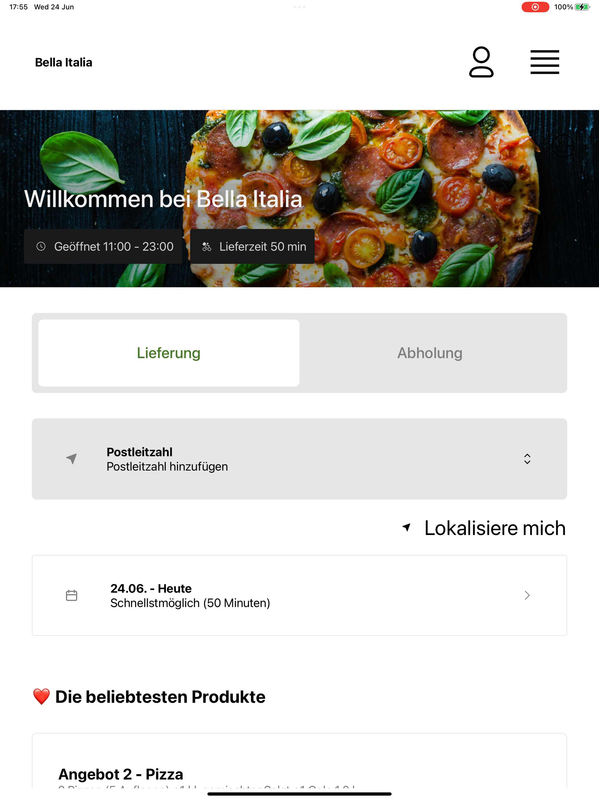 Pizzeria Bella Italia