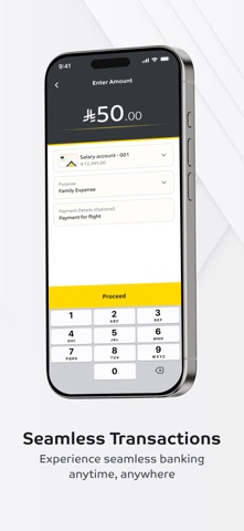 SAIB Mobile iPhone screenshot 2