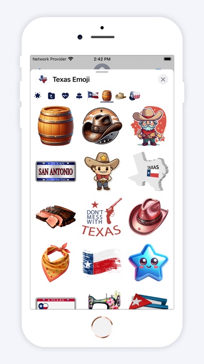 Texas Emoji Lone Star Rodeo
