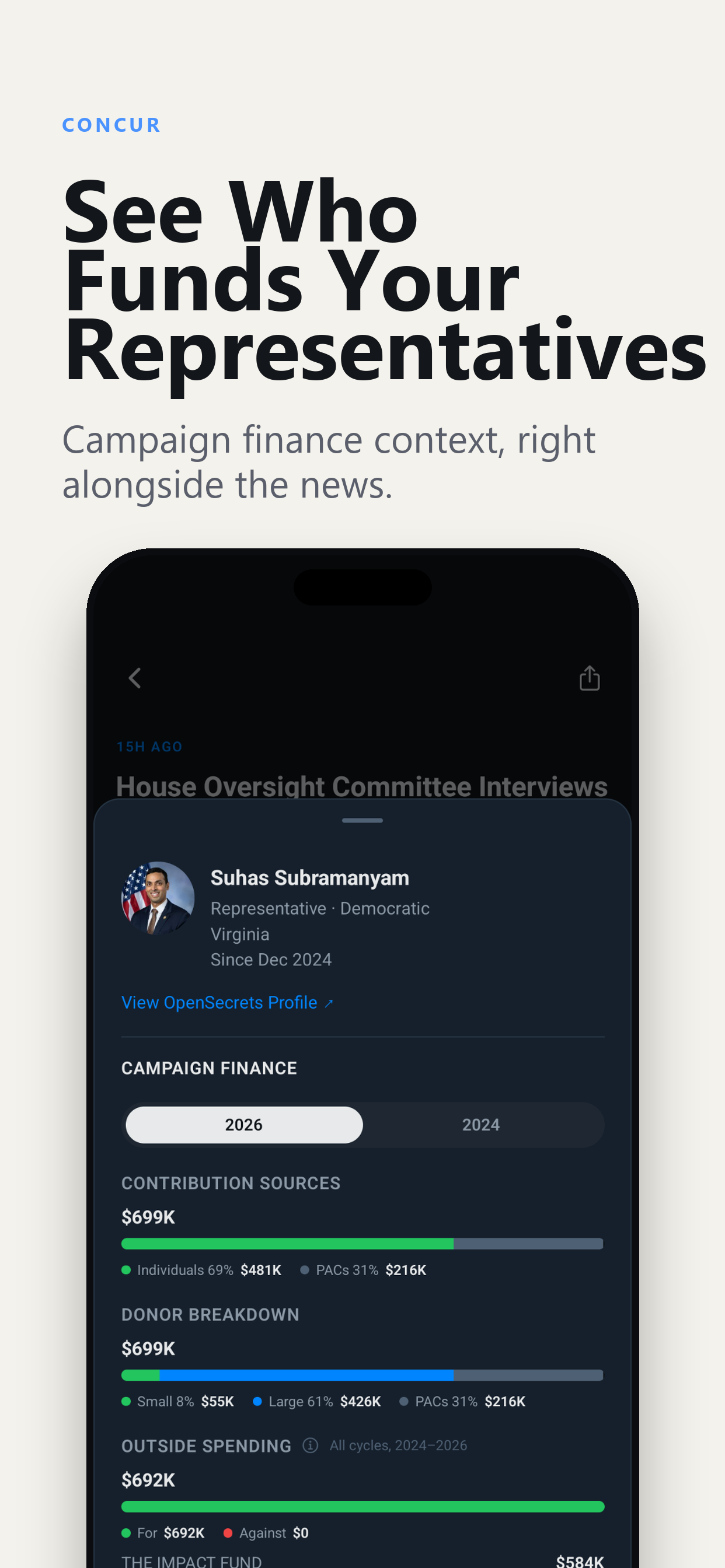 Concur News: US Politics screenshot 3