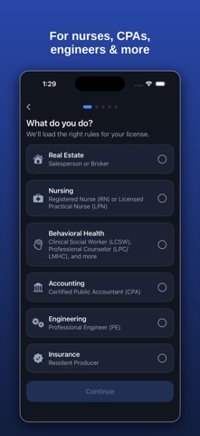 Certolino: CE Renewal Tracker Screenshot 3 of 6