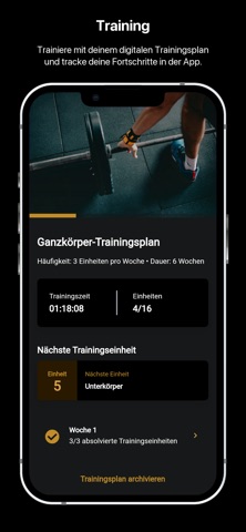 THE GYM iPhone screenshot