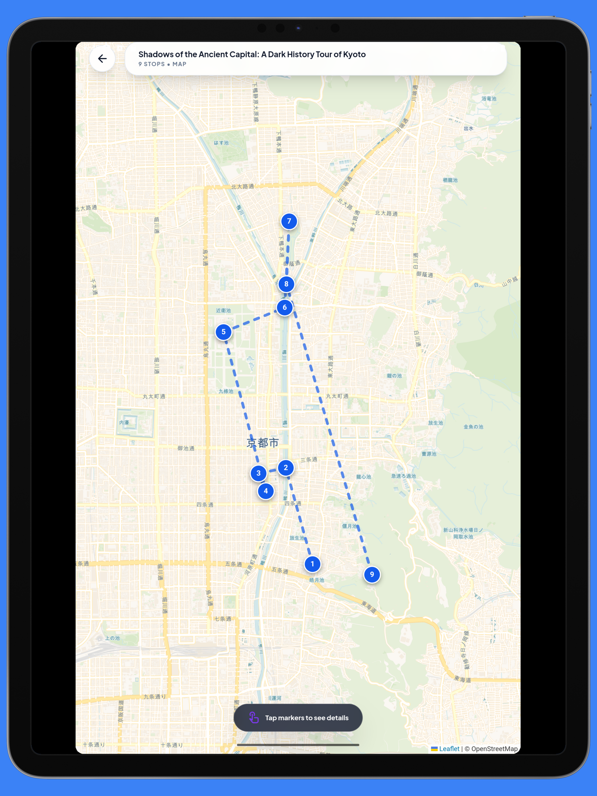 Audio Tour Guide · Narrativ AI
