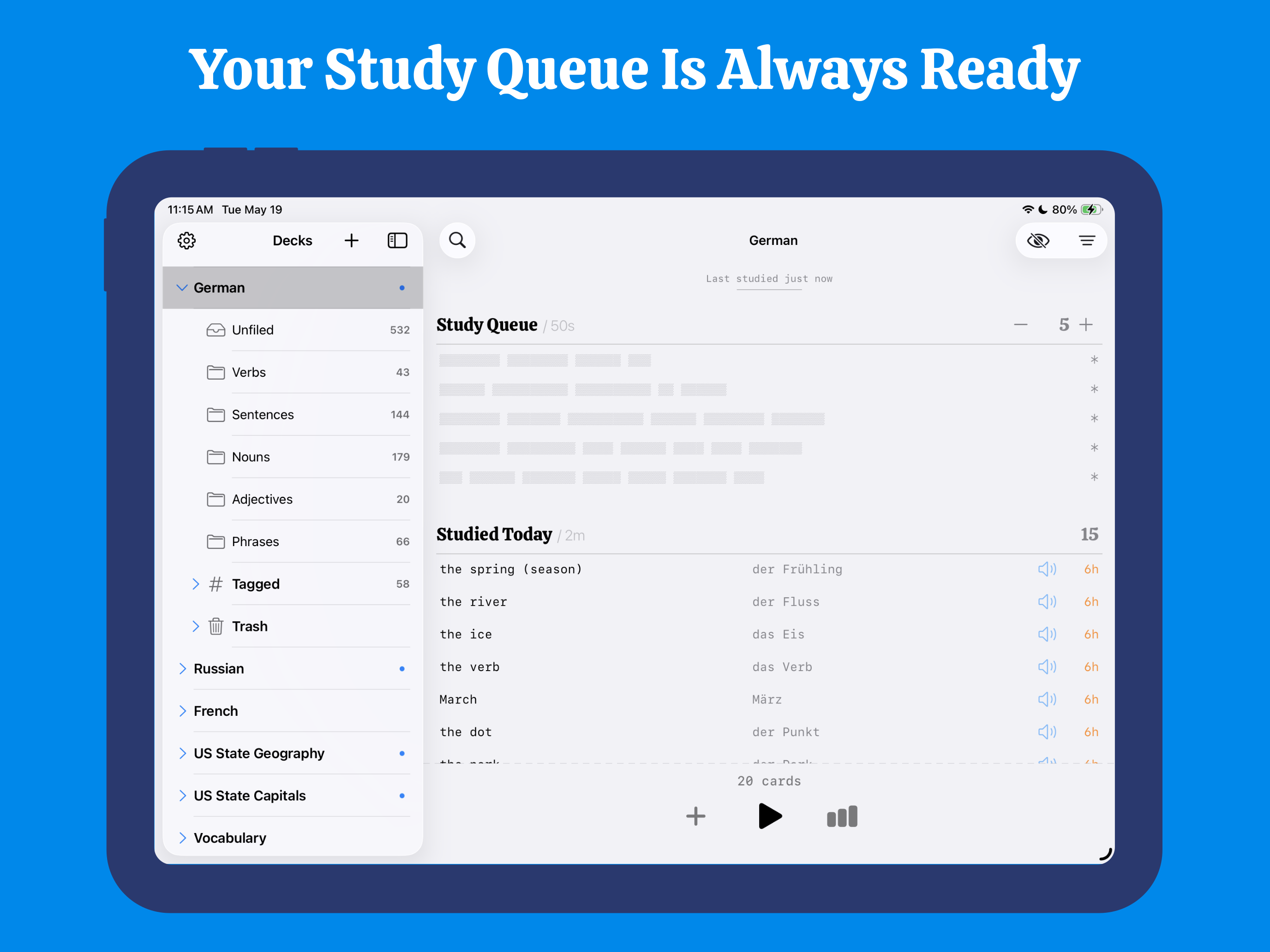 Fresh Cards - Flashcards screenshot 7
