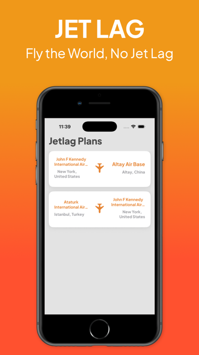 Time Zone Shifter for Jet Lag Screenshot
