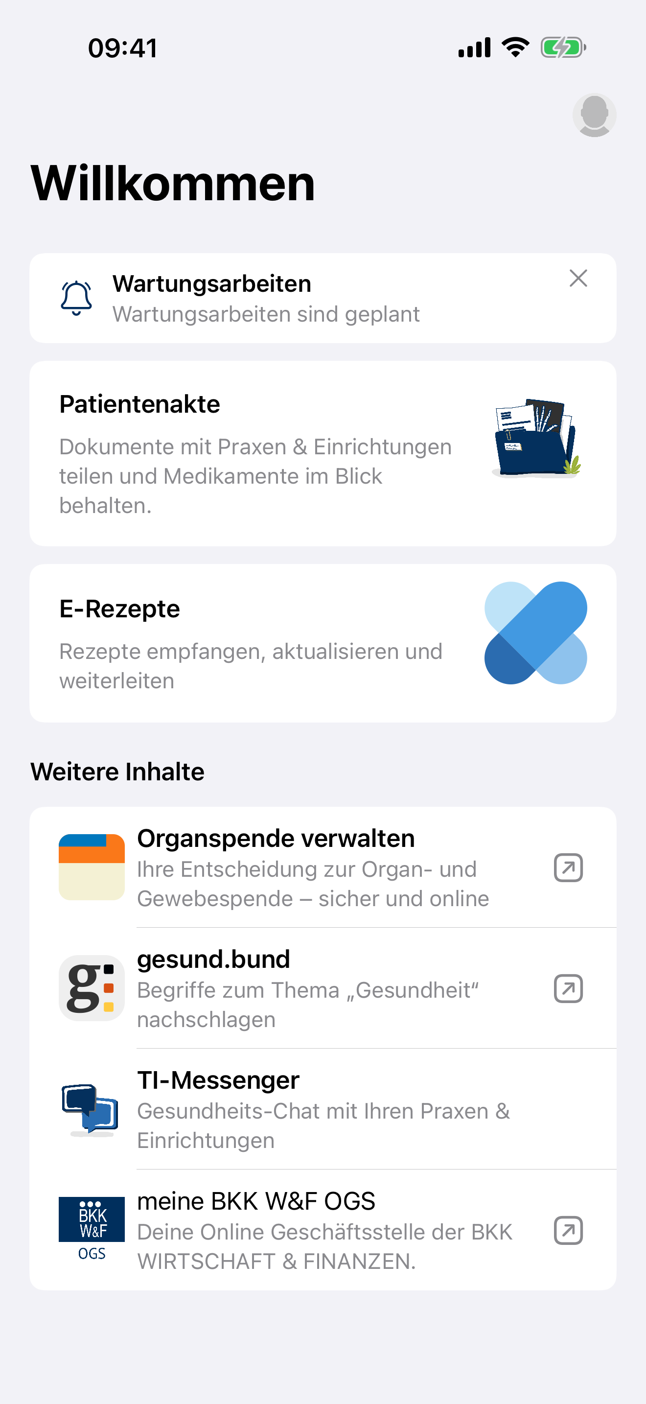meine BKK W&F ePA