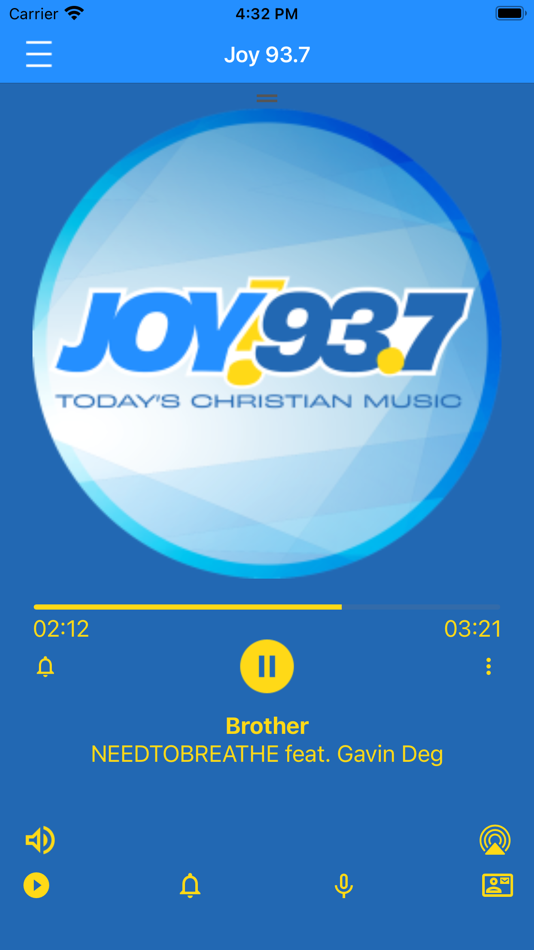 #1. Joy 93.7 (iOS) 由: Stephens Media Group