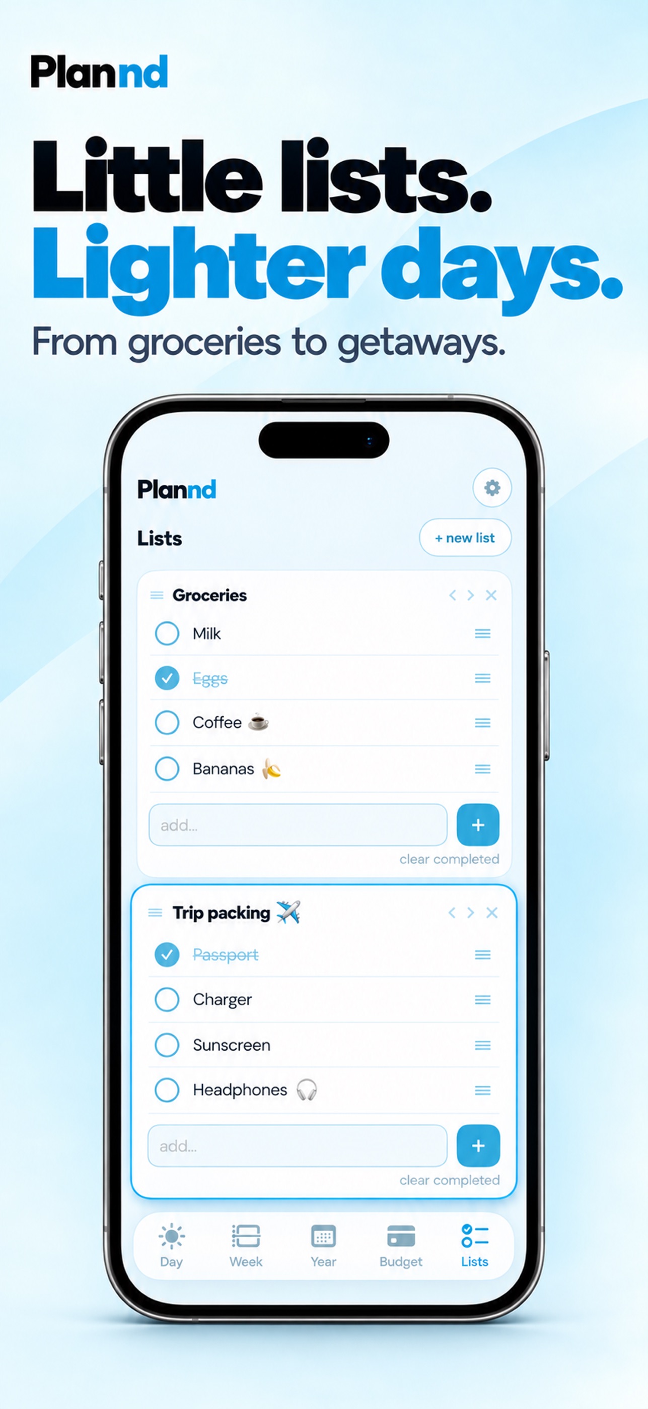 Screenshot 6 of Plannd: Day & Budget
