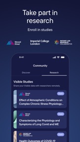 Visible: Pacing for illness screenshot