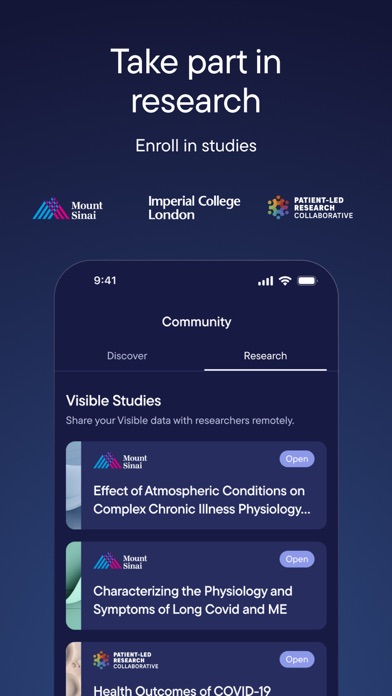Visible: Pacing for illness Screenshot 9 of 9