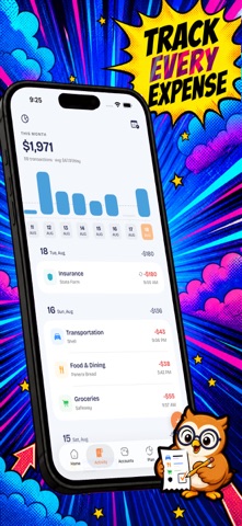 Money Flowl - Expense Tracker iPhone screenshot