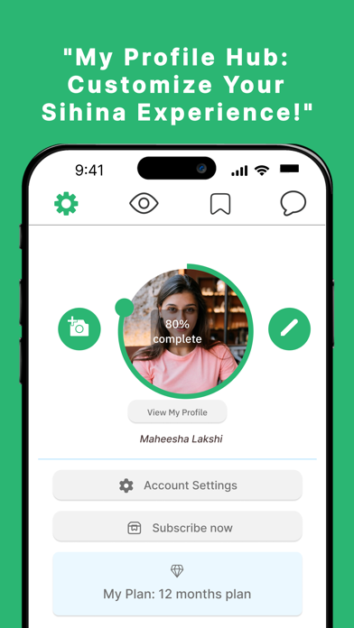 Sihina : Sri Lankan Dating Screenshot