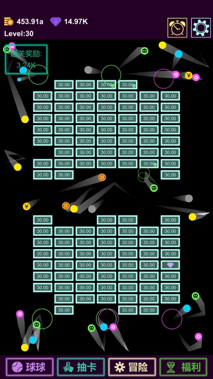 抽卡打砖块-物理弹球