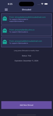 Shrouded Email Utility Screenshot 2 of 4
