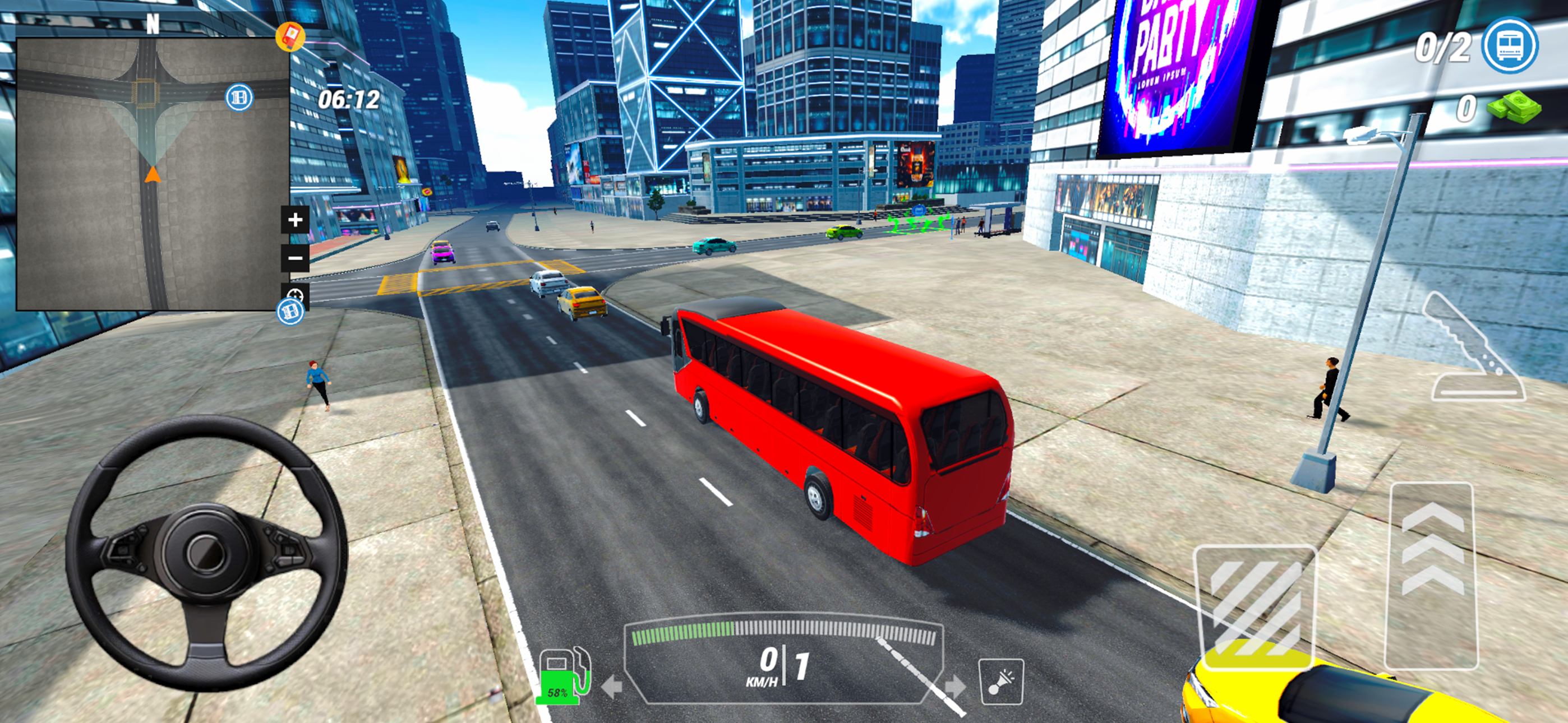 Bus Simulator Real Driving