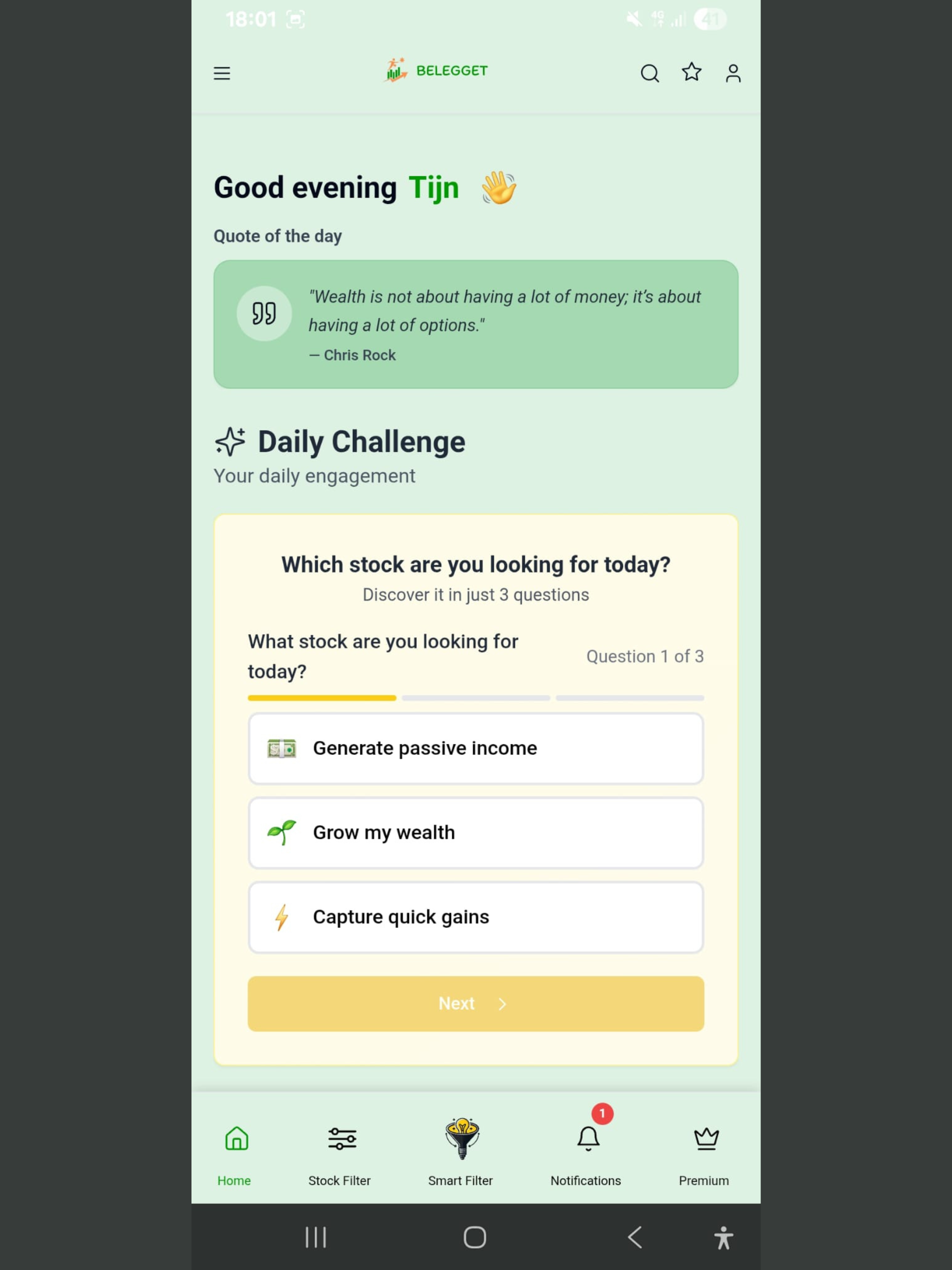 Belegget screenshot 16