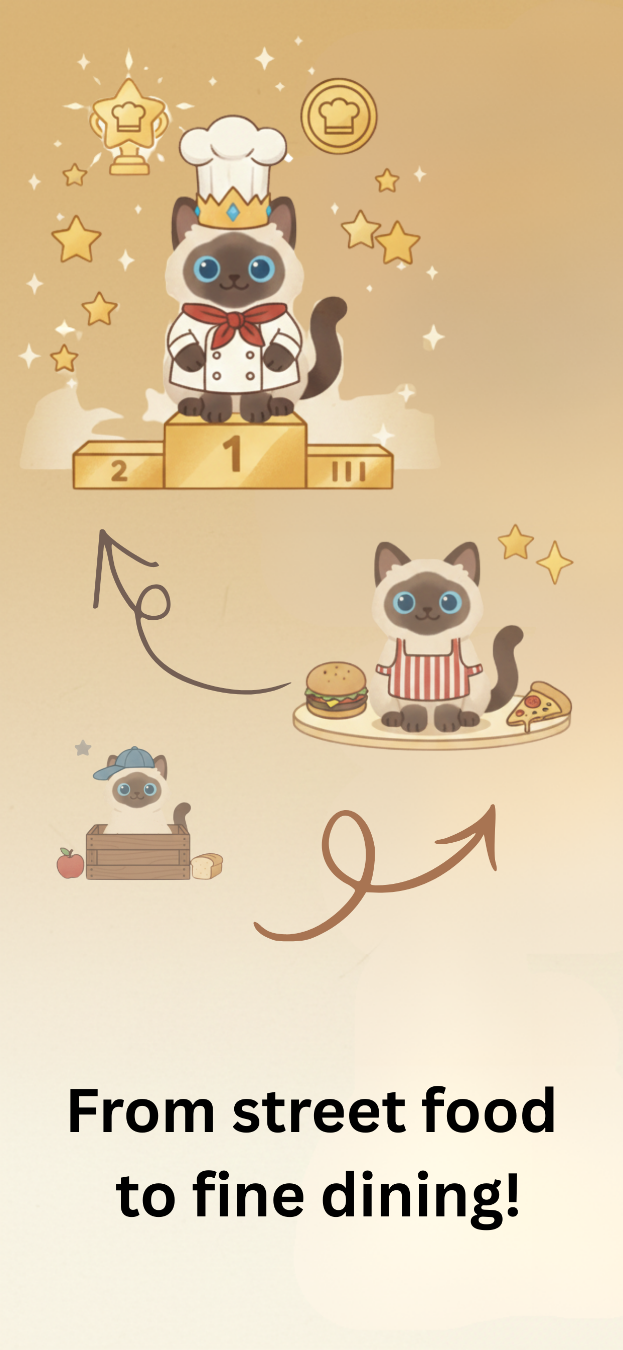 Critic Cat - Catch Food Game
