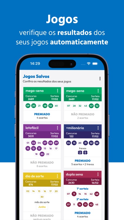 Loterias: Resultados e Gerador