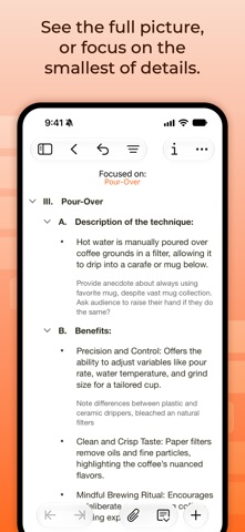 OmniOutliner 6 Screenshot 8 of 10