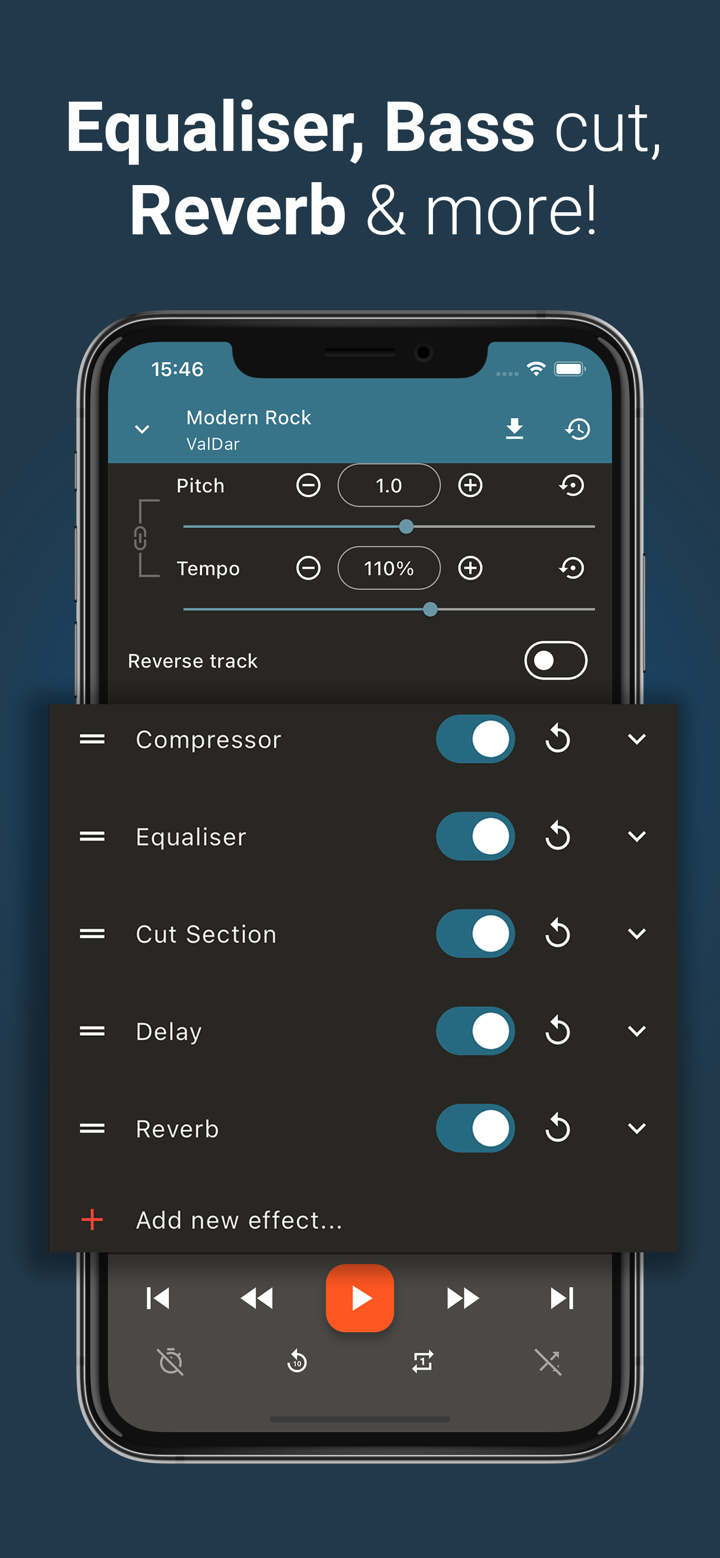 Up Tempo: Pitch, Speed Changer screenshot 5