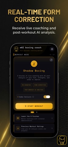 mAI boxing coach Screenshot 5 of 5