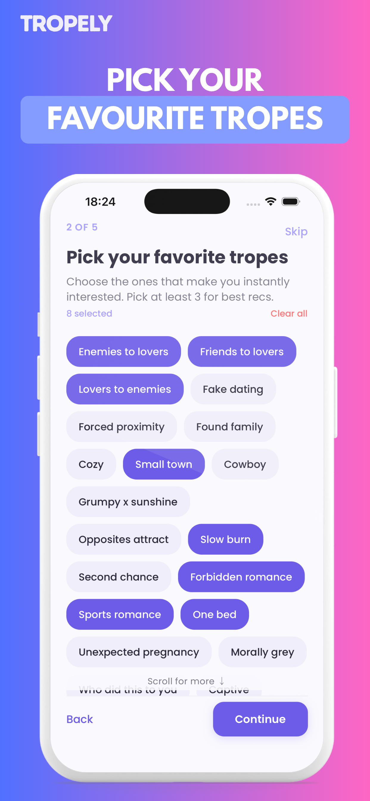 Tropely: Book Discovery screenshot 3