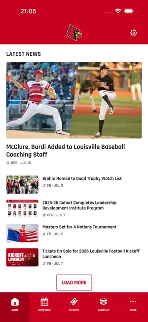 Louisville Cardinals screenshot 1
