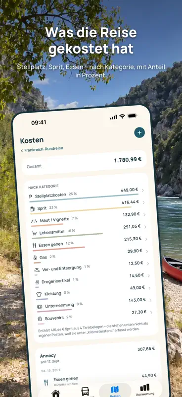 WomoLog: Wohnmobil-Tagebuch screenshot 3 of 10