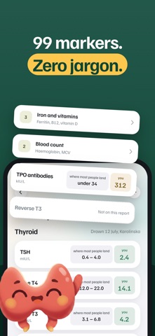 Osmi: Thyroid & Cycle Tracker Screenshot 6 of 7