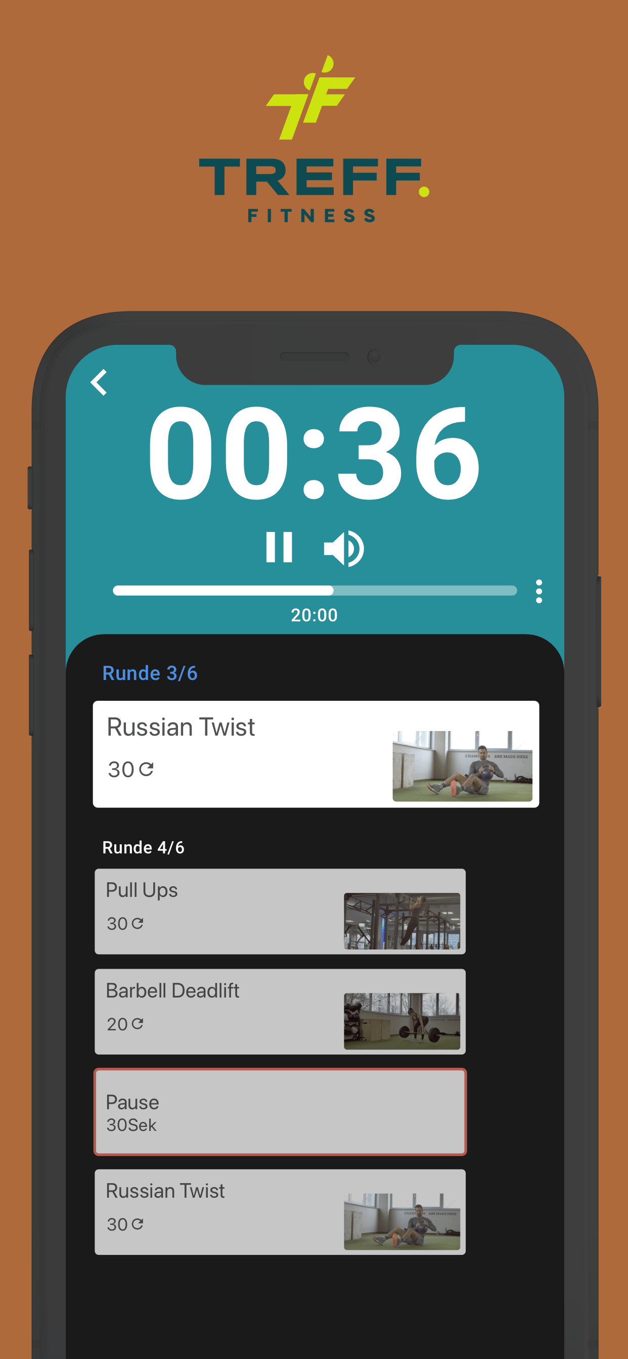 Treff-Fitness Training screenshot 2