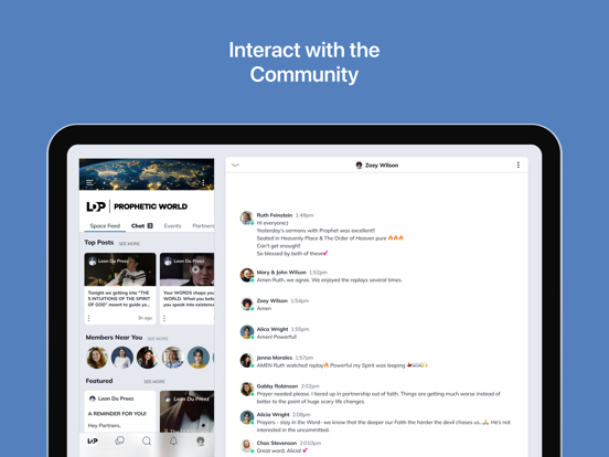 Leon du Preez iPad screenshot 3 - Social Networking app