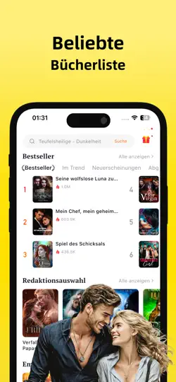 Screenshot von AnyStories - Romane & Bücher auf dem iPhone 2