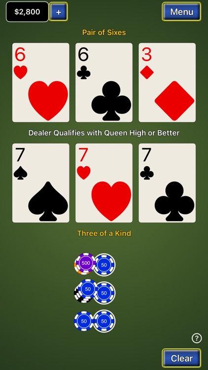 Beat the House 3 Card