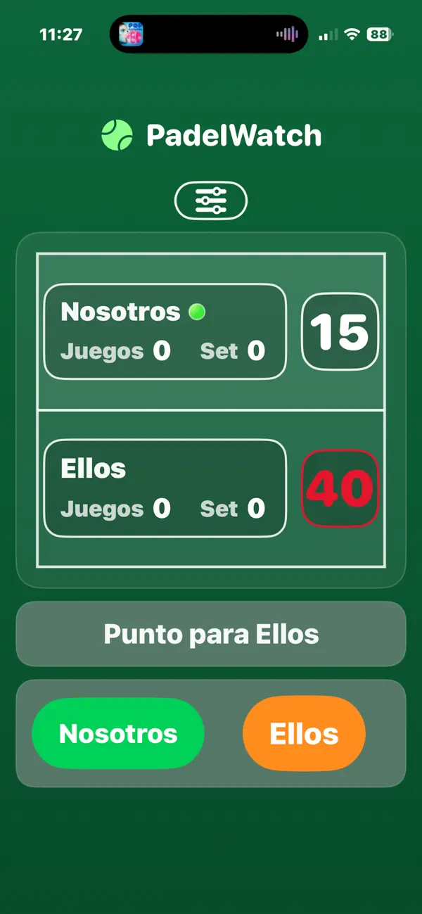Screenshot #2 pour PadelWatchLive