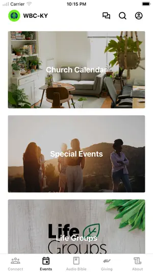 Williamstown Baptist Church screenshot 2