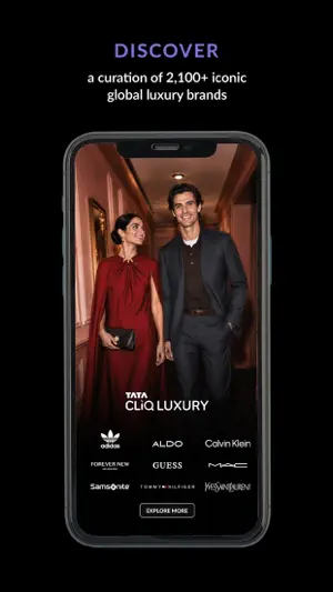 Tata CLiQ Luxury Shopping App screenshot 1