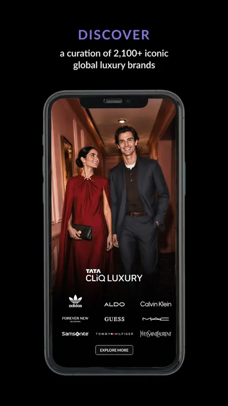 Tata CLiQ Luxury Shopping App screenshot 1 of 10
