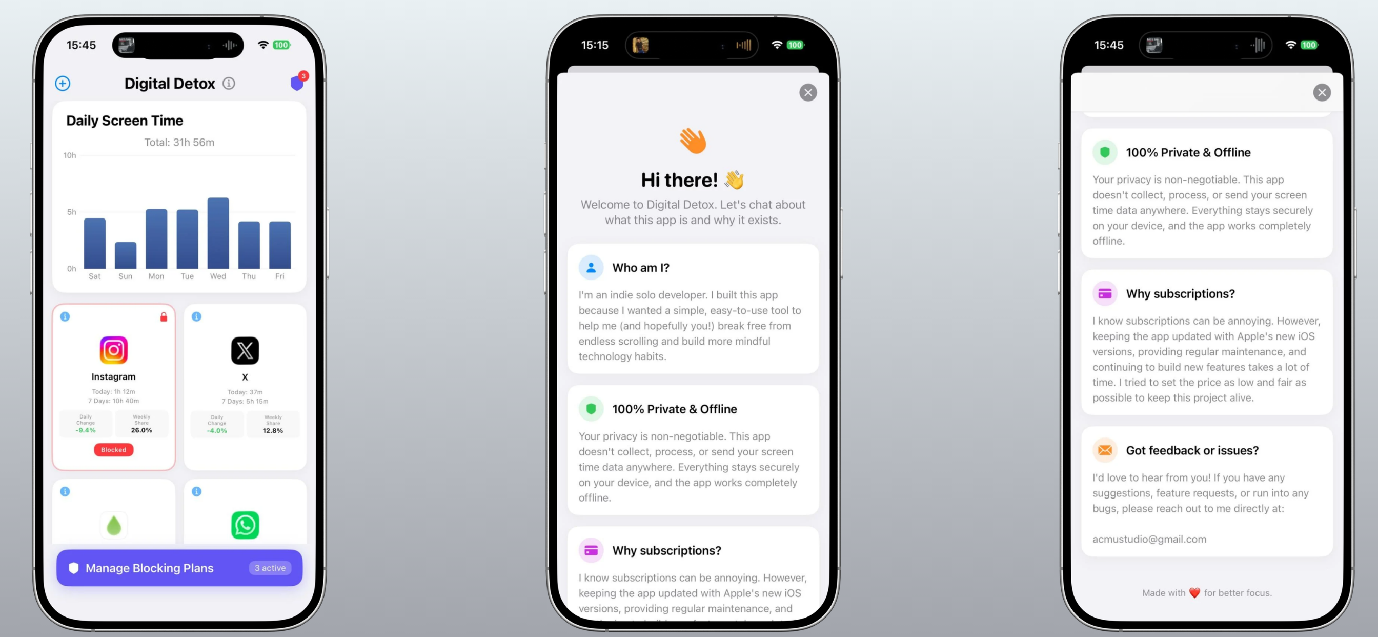 Digital Detox App Blocker