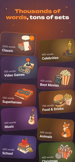 Alias & Fishbowl: Word Game screenshot 3