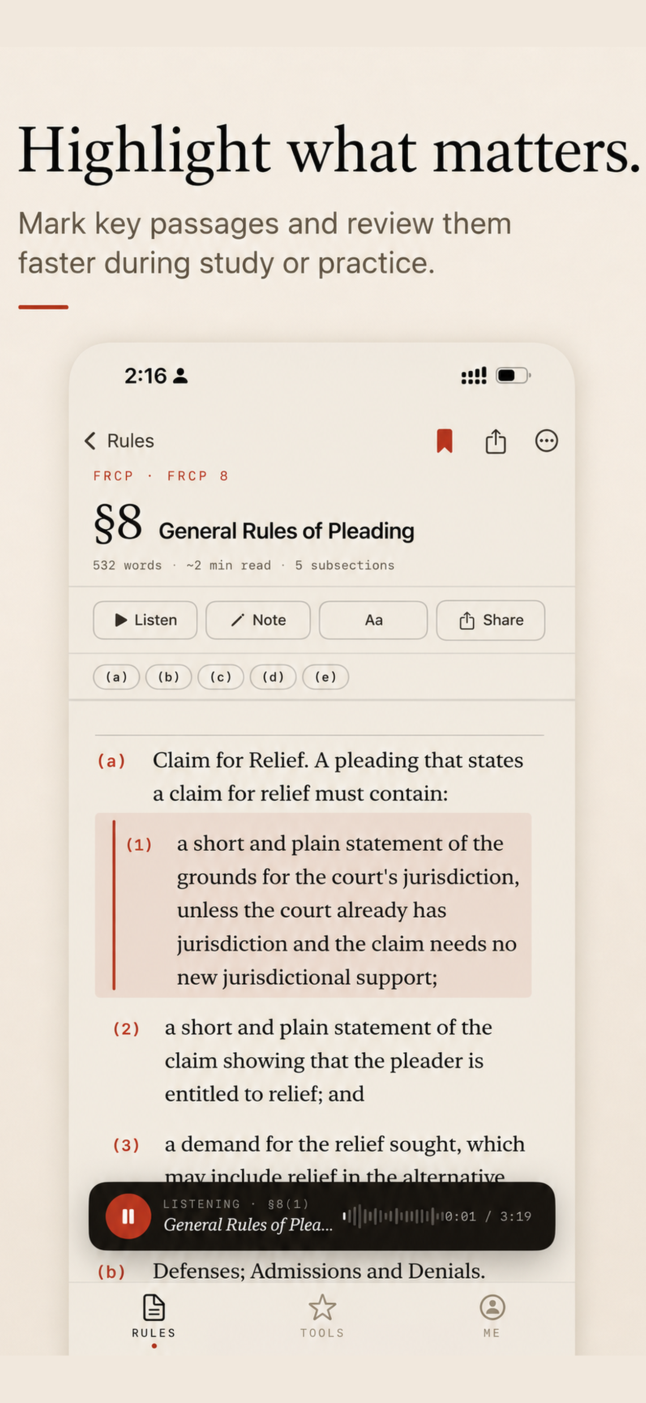 FRCP Rules screenshot 8