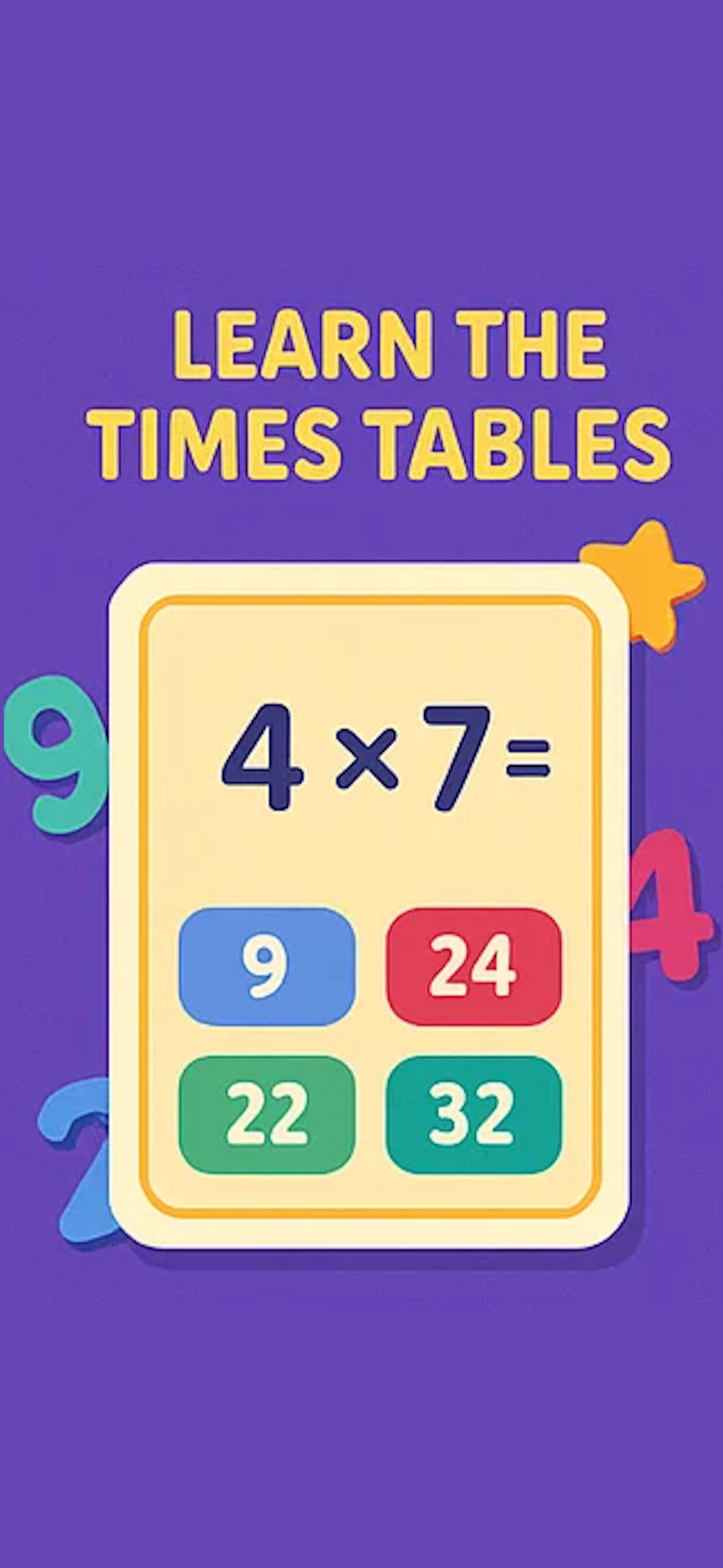 Times Tables - Test and Learn