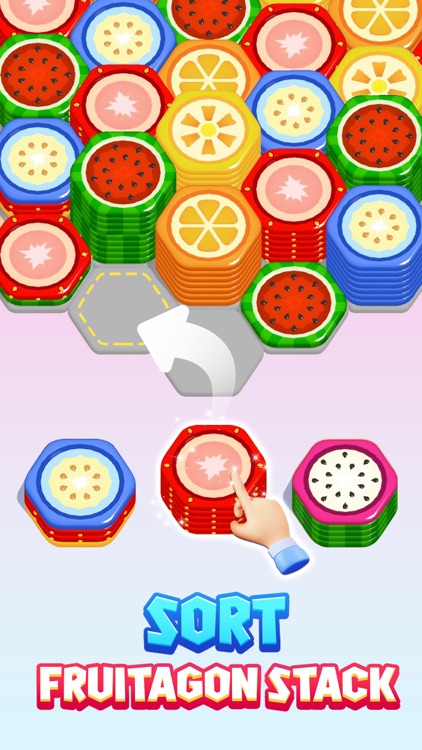 Fruitagon: Stack Sort screenshot-3