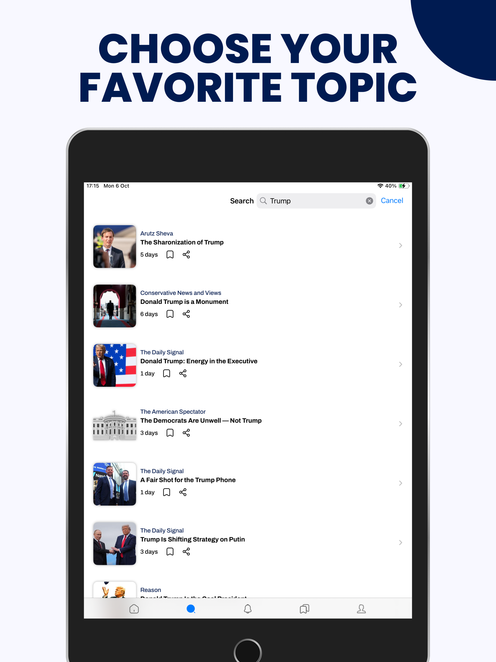 President & Oval Office News